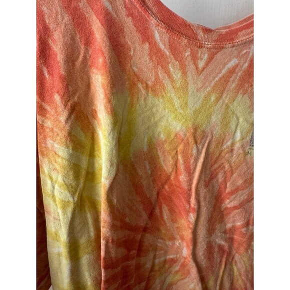 Gildan size x-large orange regional tie dye shirt - Picture 4 of 10